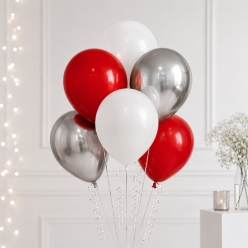 Red, White & Silver 12